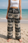 Preview: Leichte Boho-Hose mit Elefantenmuster – der Klassiker