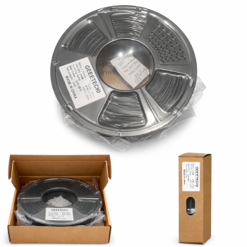 GEEETECH PETG Filament Schwarz 1,75 mm 1 kg – Spule