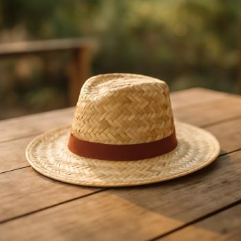 Strohhut Sonnenhut aus Thailand – jedes Stück ein Unikat